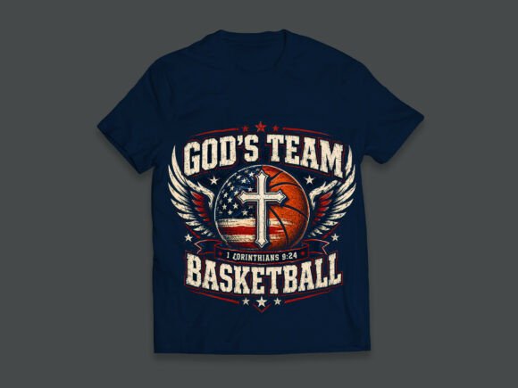 Christian Basketball Shirt Design: Crafts Asset Review
