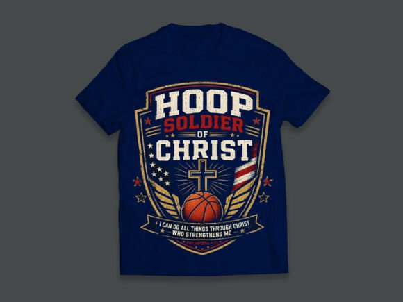 Hoop Soldier of Christ PNG for Crafts & Local Branding