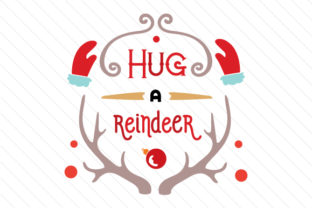 Hug a Reindeer Christmas Design