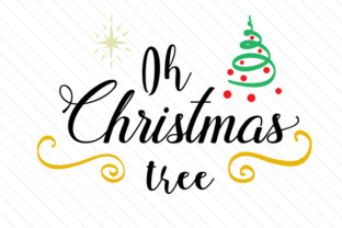 Oh Christmas Tree: A Festive Graphic Design Asset