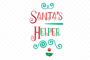 Santa s Helper: A Festive Graphic Design Asset